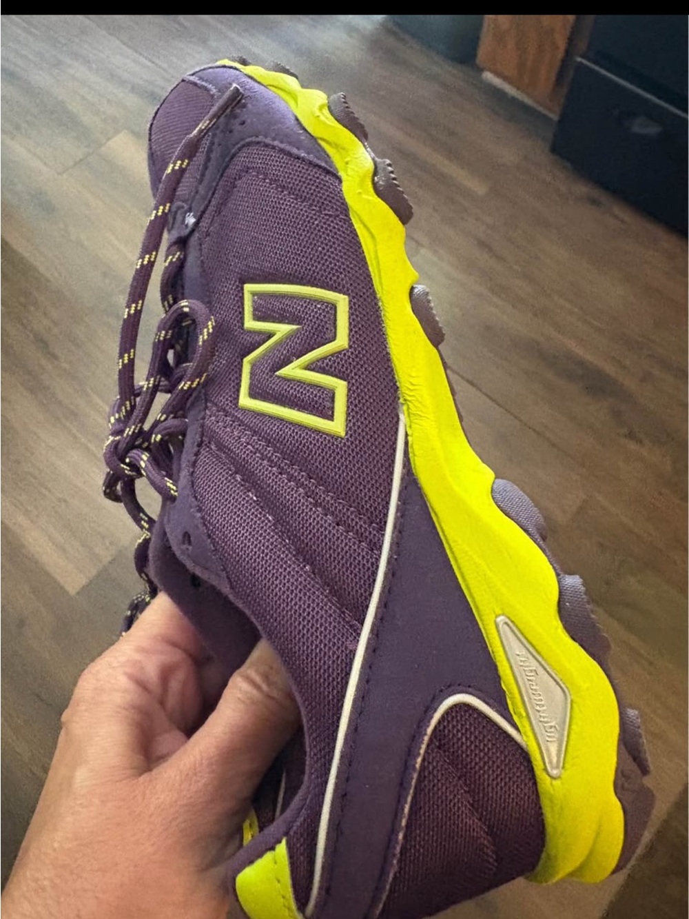 New Balance 661 Woman’s  Purple and Yellow Athletic Sneaker